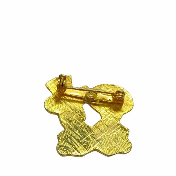 Vintage Gold Tone C-Clasp Assorted Pin Set Of 3 - Picture 6 of 8